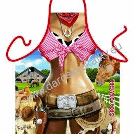 Konyhai kötény - Cowgirl